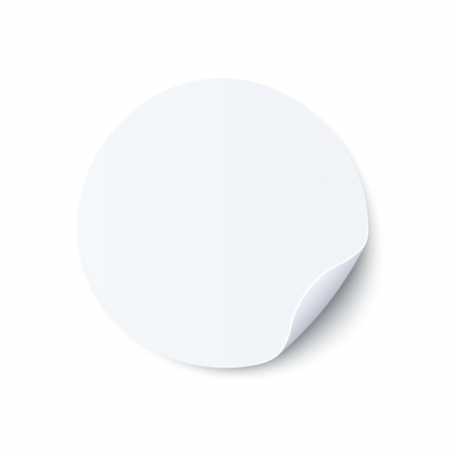 STICKER CIRCULAR 5CM X 5CM | La Merchería